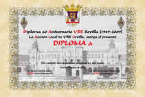 Diploma 60 Aniversario URE Sevilla.